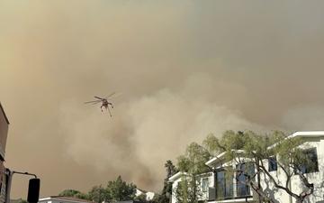 Fort Hunter Liggett supports Palisades Fire