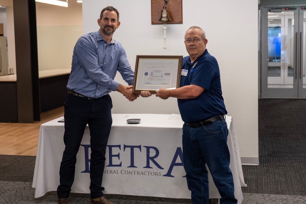 ESGR Patriot Award - Petra