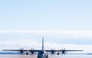 152nd Airlift Wing arrives Dec. 18, 2024, in Antarctica on their first ever mission assisting with Operation Deep Freeze in Antarctica