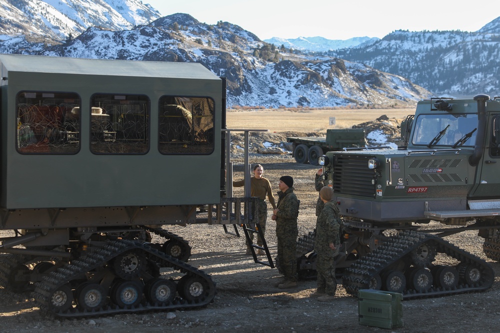 MTX 1-25: Taste of Home: Marines are resupplied during mountain training