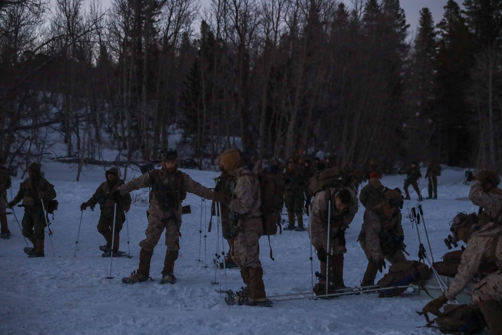 MTX 1-25: Taste of Home: Marines are resupplied during mountain training