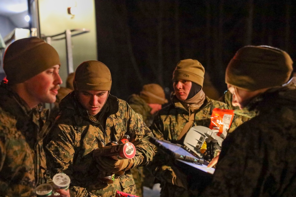 MTX 1-25: Taste of Home: Marines are resupplied during mountain training