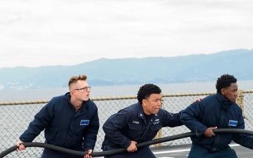 USS Blue Ridge Flight Operations Exercise