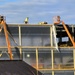 January 2025 barracks construction operations for East Barracks Project at Fort McCoy