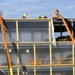 January 2025 barracks construction operations for East Barracks Project at Fort McCoy