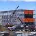 January 2025 barracks construction operations for East Barracks Project at Fort McCoy