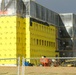 January 2025 barracks construction operations for East Barracks Project at Fort McCoy