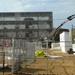 January 2025 barracks construction operations for East Barracks Project at Fort McCoy