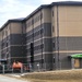 January 2025 barracks construction operations for South Barracks Project at Fort McCoy