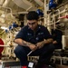 USS Gerald R. Ford (CVN 78) Sailors perform hydrostatic testing