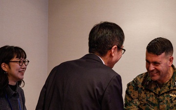 Leadership from Misawa Air Base visit Marine Corps Air Station Iwakuni