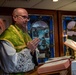 USS Ronald Reagan (CVN 76) chaplain holds daily mass