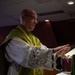 USS Ronald Reagan (CVN 76) chaplain holds daily mass