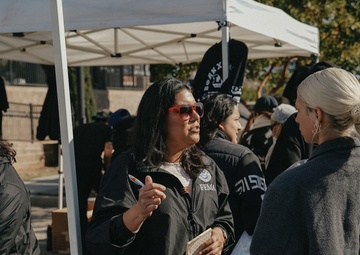 FEMA attends Robinson Park Dodgers Community Giveaway