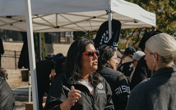 FEMA attends Robinson Park Dodgers Community Giveaway