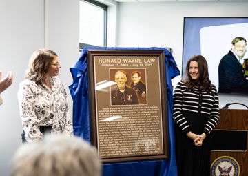 Military Sealift Command’s Ron Law Small Arms Marksmanship Training Center Building Dedication