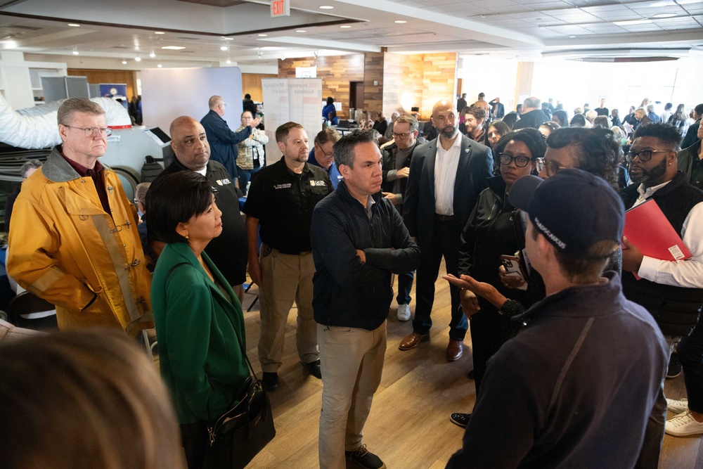 House Appropriations Committee Visits the UCLA Disaster Recovery Center