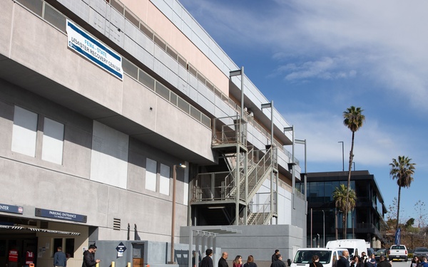 House Appropriations Committee Visits the UCLA Disaster Recovery Center