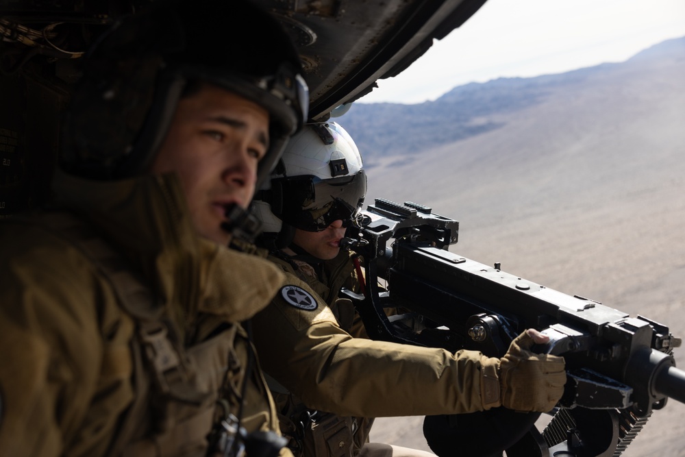 HMLA-269 conducts close air support training in support of SLTE 1-25