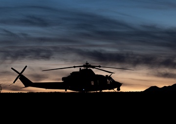 HMLA-269 conducts close air support training in support of SLTE 1-25