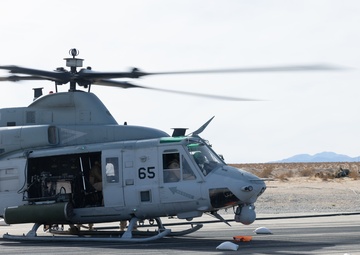 HMLA-269 conducts close air support training in support of SLTE 1-25