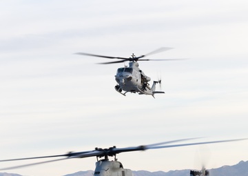 HMLA-269 conducts close air support training in support of SLTE 1-25