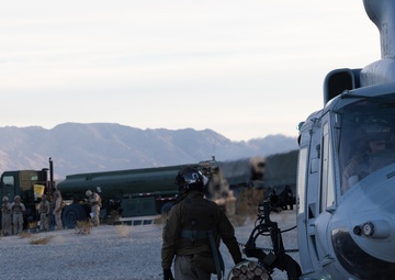 HMLA-269 conducts close air support training in support of SLTE 1-25