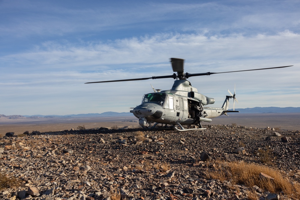 HMLA-269 conducts close air support training in support of SLTE 1-25