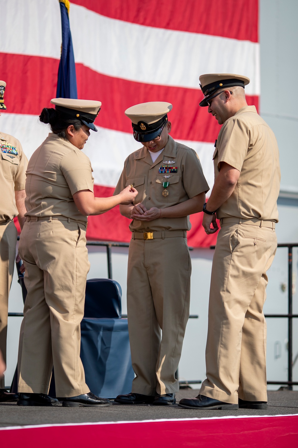 Tripoli Holds A Ceremony For Warrant Officer