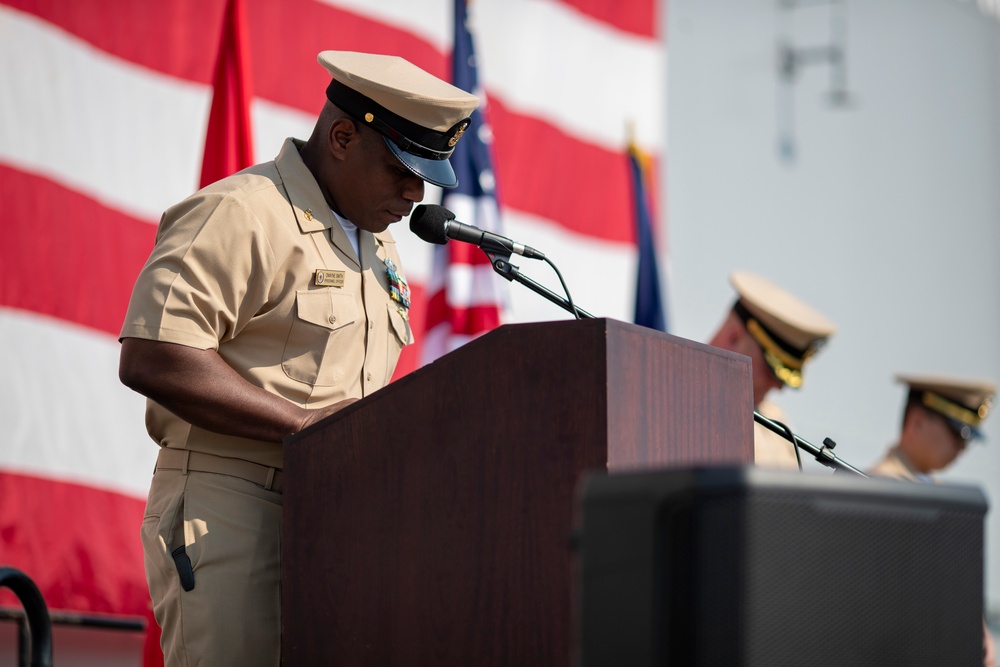 Tripoli Holds A Ceremony For Warrant Officer