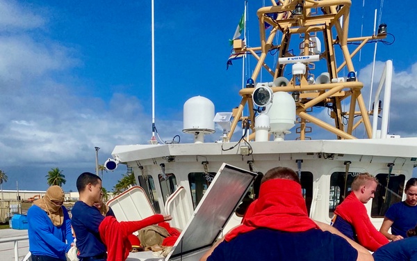 USCGC Frederick Hatch conducts TSTA