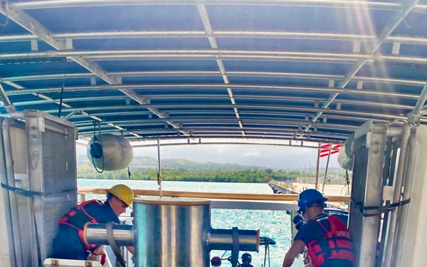 USCGC Frederick Hatch conducts TSTA