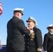 USS Dewey hosts a change of command ceremony in Yokosuka, Japan