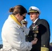 USS Dewey hosts a change of command ceremony in Yokosuka, Japan