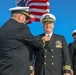 USS Dewey hosts a change of command ceremony in Yokosuka, Japan