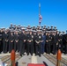 USS Dewey hosts a change of command ceremony in Yokosuka, Japan