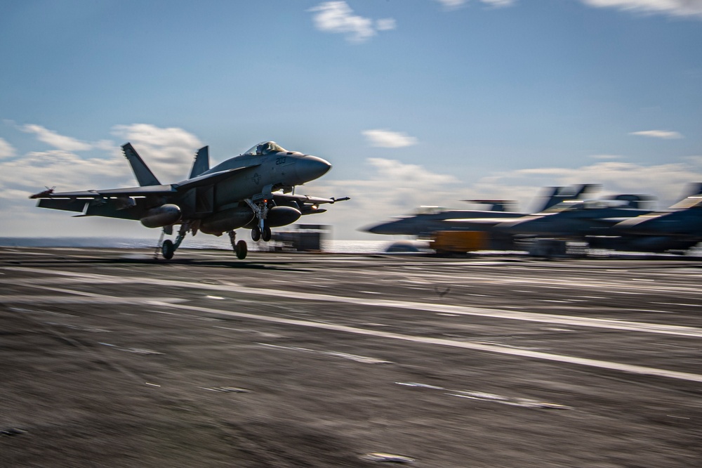 Nimitz Conducts Flight Operations