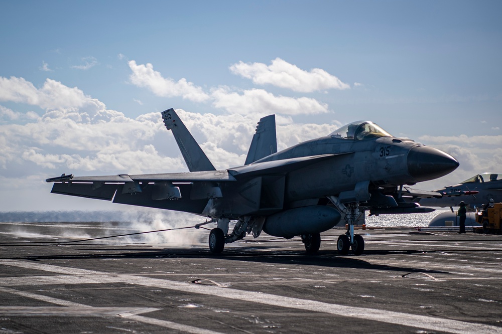 Nimitz Conducts Flight Operations