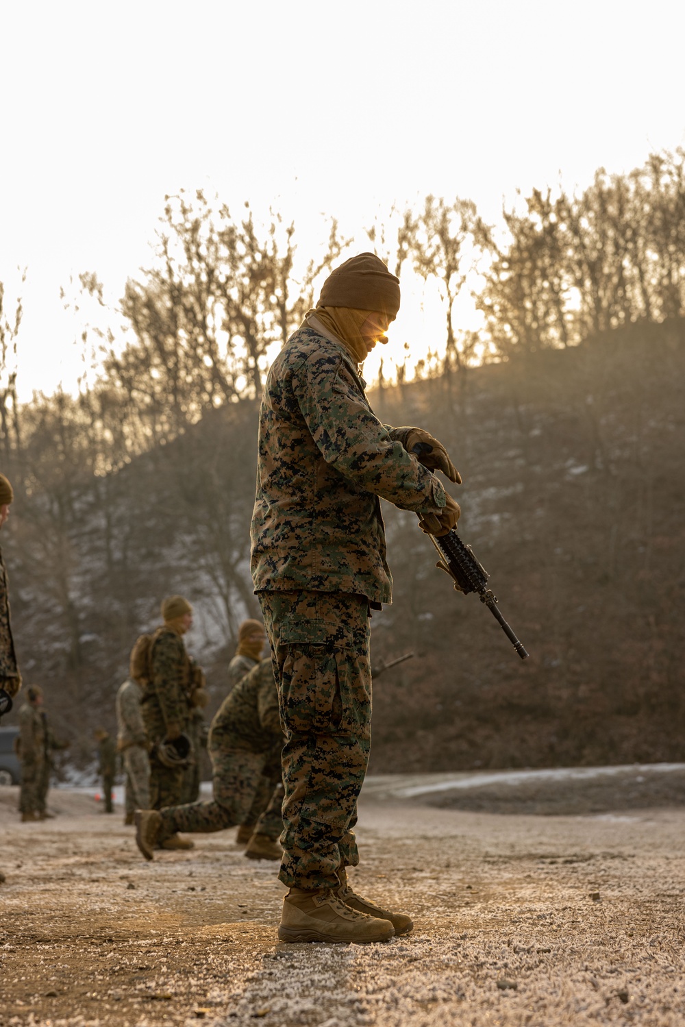 U.S. Marines Execute a Live-Fire Range during Korea Viper 25.2