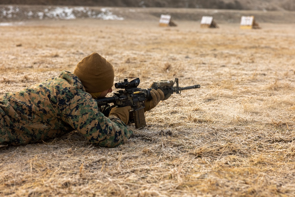 U.S. Marines Execute a Live-Fire Range during Korea Viper 25.2