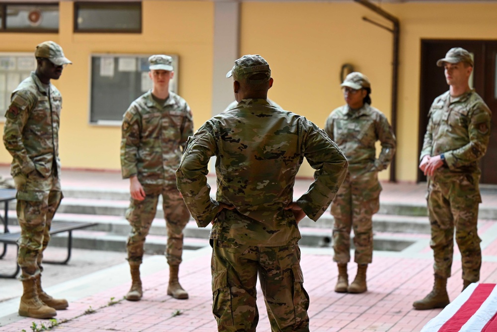 Incirlik Honor Guard Sharpens Ceremony Skills