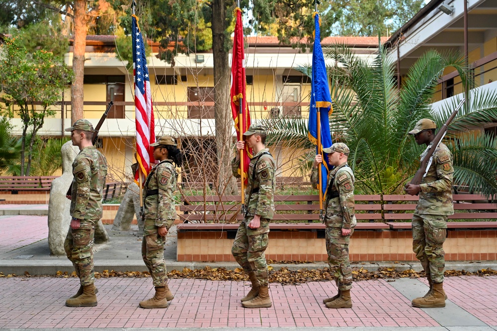 Incirlik Honor Guard Sharpens Ceremony Skills