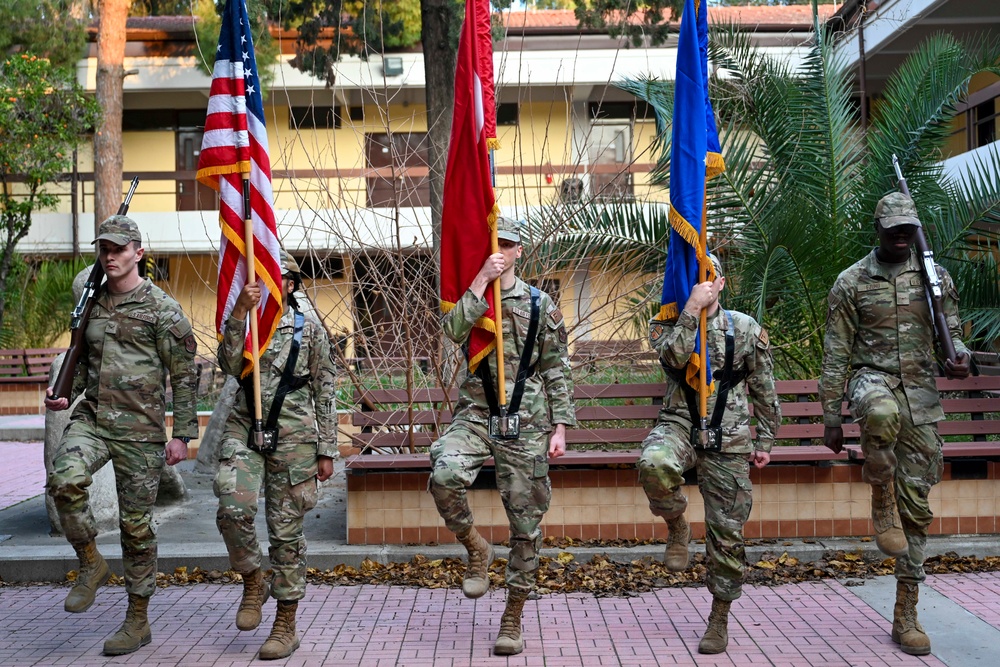 Incirlik Honor Guard Sharpens Ceremony Skills