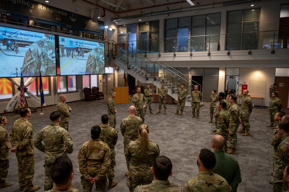 Headquarters Air Force Chief of Chaplains visits Team Ramstein