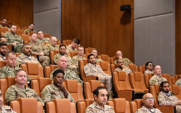 U.S. and GCC Eagle Resolve 25 participants receive Integrated Air and Missile Defense (IAMD) lecture