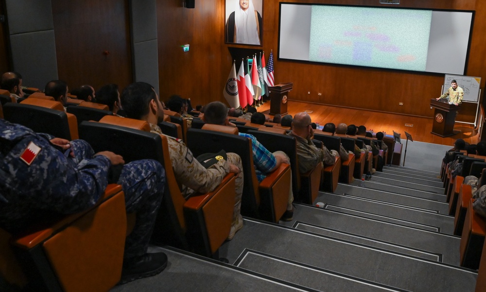 Exercise Eagle Resolve 2025 participants attend “Joint Intelligence Surveillance &amp; Reconnaissance”