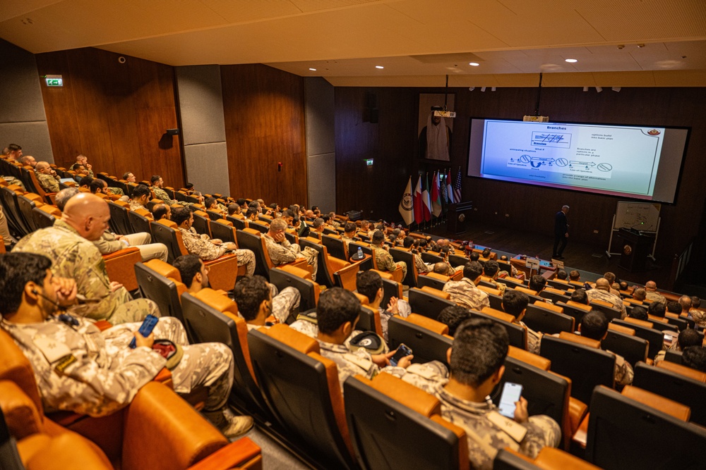 Exercise Eagle Resolve 25 participants receive Qatar-led Joint Operations Planning Process training