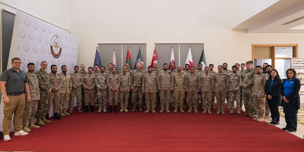 Exercise Eagle Resolve 2025 cyber security training group photo