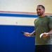 UFC fighter Erik Anders trains with NAVROTA Airmen during Warrior Heart Day