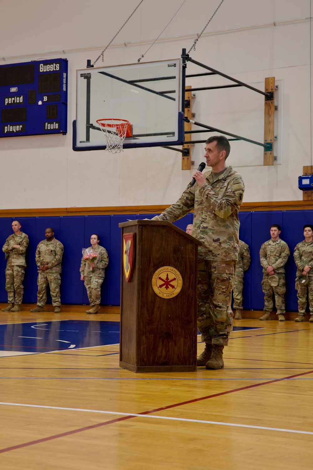 Bravo Battery, 1st Battalion, 1st Air Defense Artillery Regiment returns from Middle East deployment